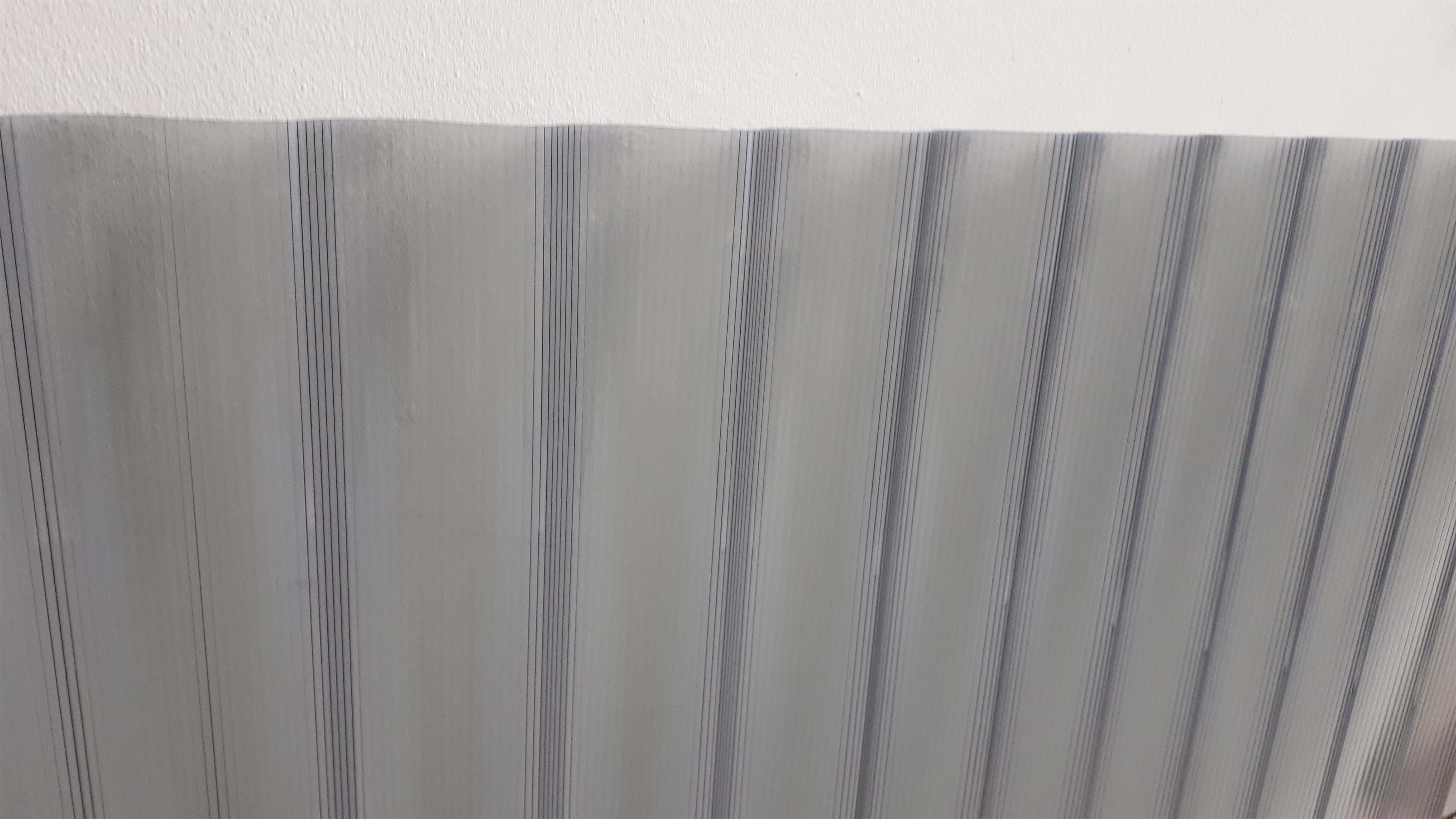 Hailresistant roof sheets with better drainage and light refraction